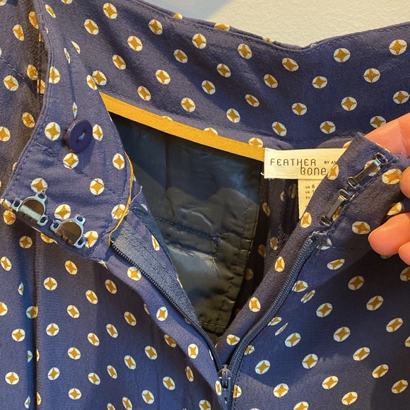 Anthropologie Feather Bone Wide Leg Dress Pants - Picture 9 of 11